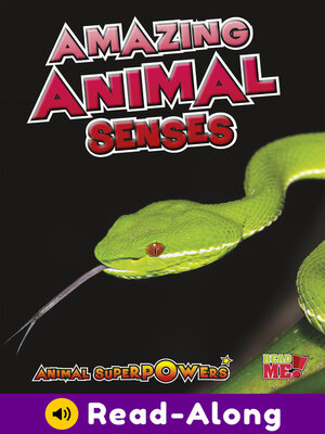 cover image of Amazing Animal Senses